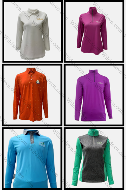 Long Sleeve Polo Shirt - Image 2